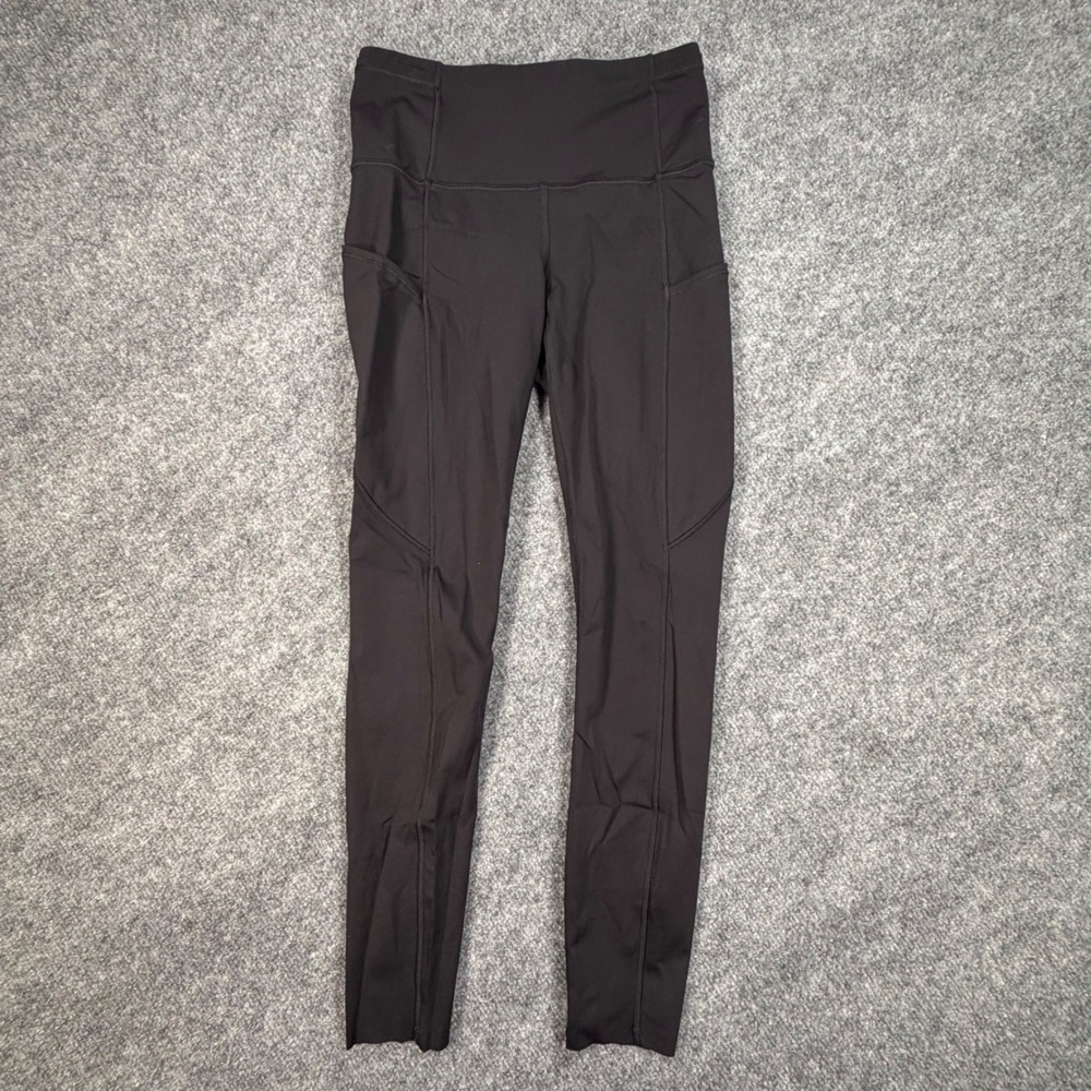 Lululemon Fast and Free High-Rise Tight 25 Nulux Black Womens Size 4 W5BXQS 0843
